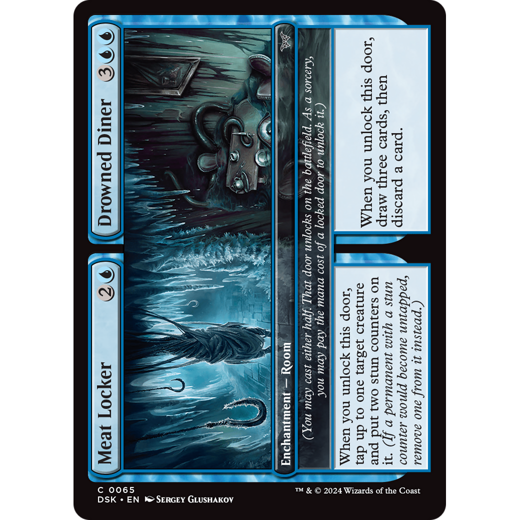 Meat Locker // Drowned Diner (DSK-065) - Duskmourn: House of Horror Foil