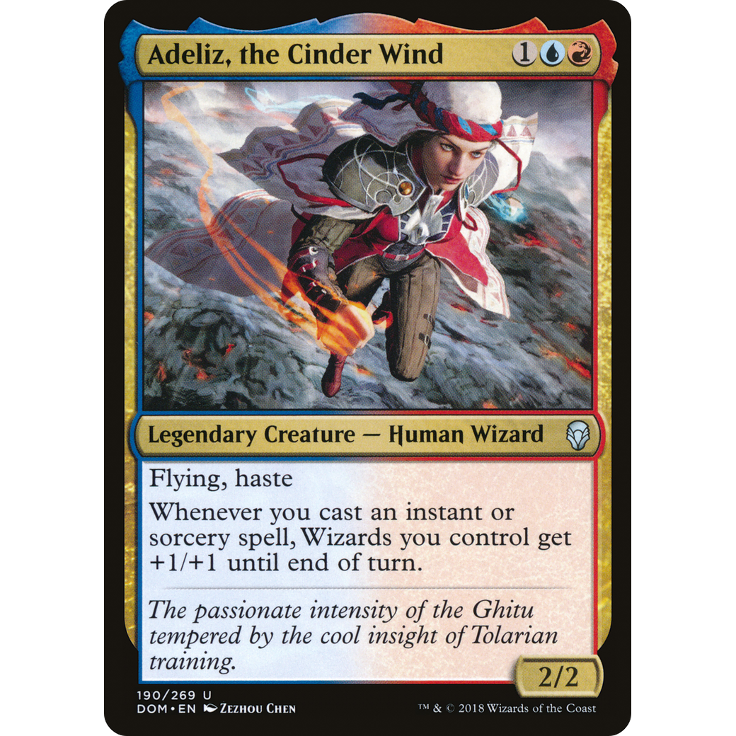 Adeliz, the Cinder Wind (DOM-190) - Dominaria