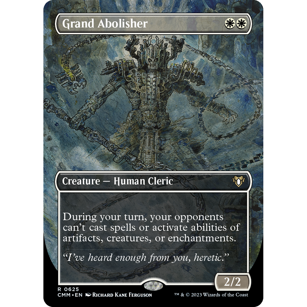 Grand Abolisher (CMM-625) - Commander Masters (Borderless) Foil