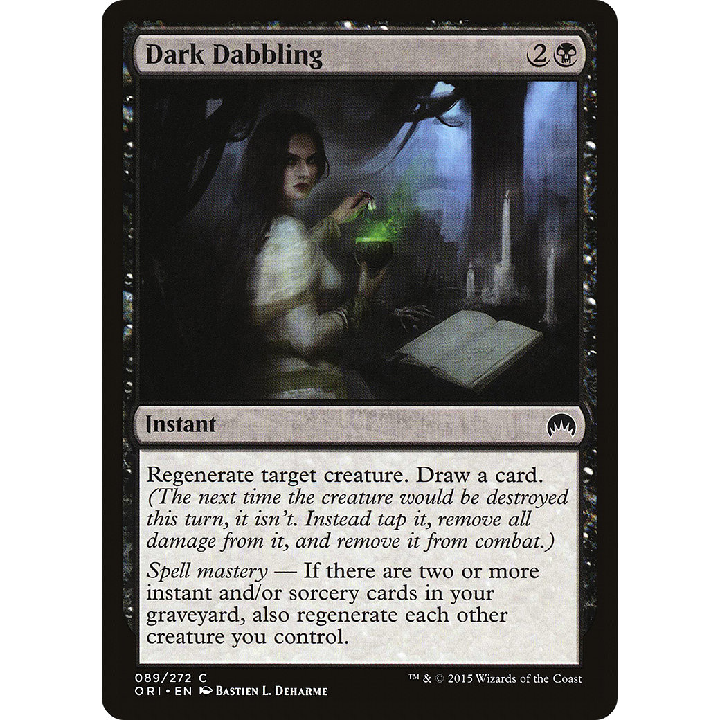 Dark Dabbling (ORI-089) - Magic Origins