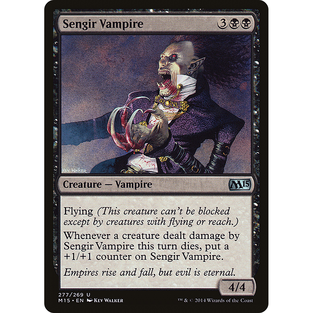 Sengir Vampire (M15-277) - Magic 2015 Foil