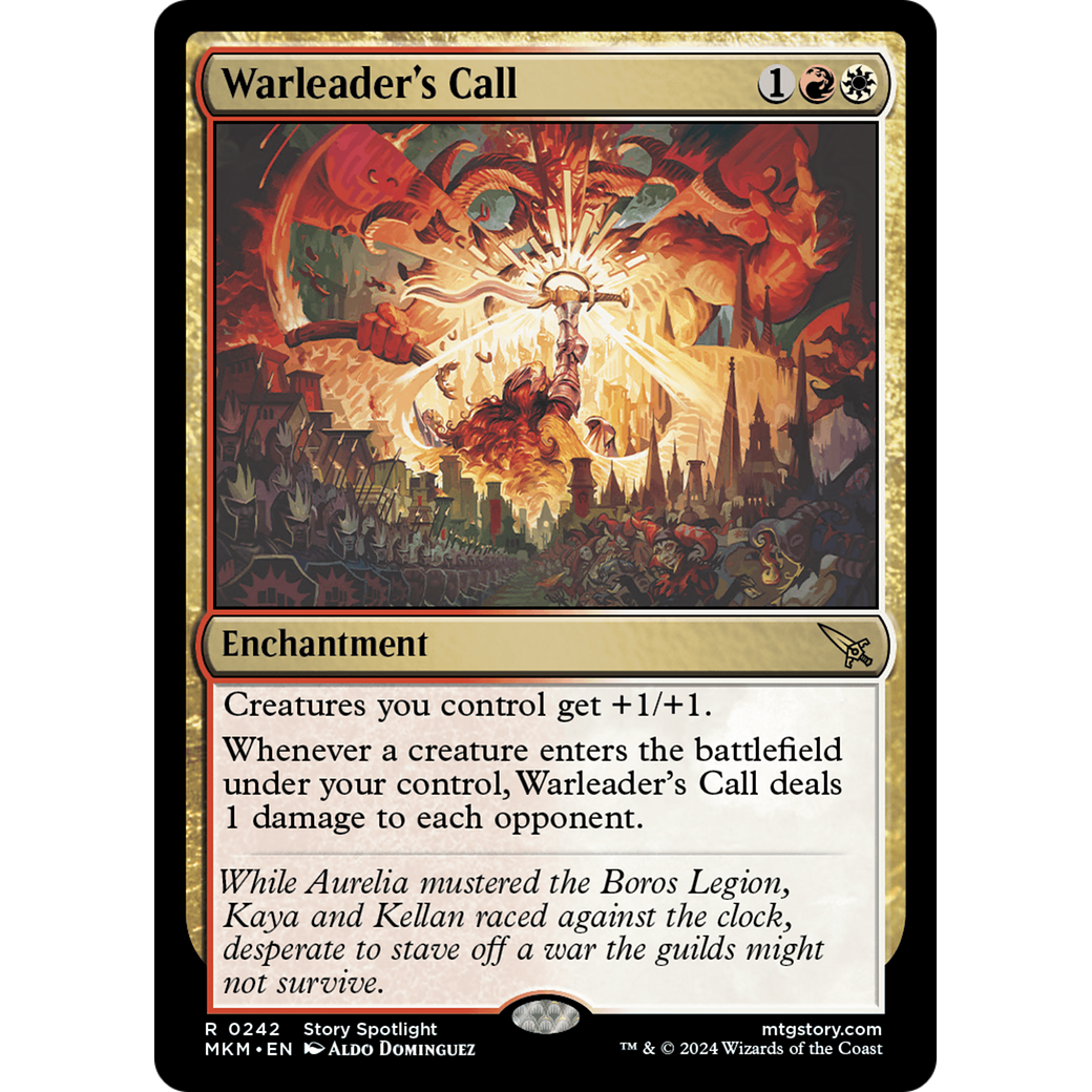 Warleader's Call (MKM-242) - Murders at Karlov Manor