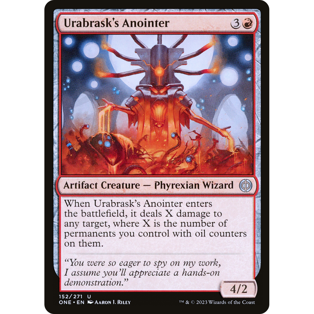 Urabrask's Anointer (ONE-152) - Phyrexia: All Will Be One