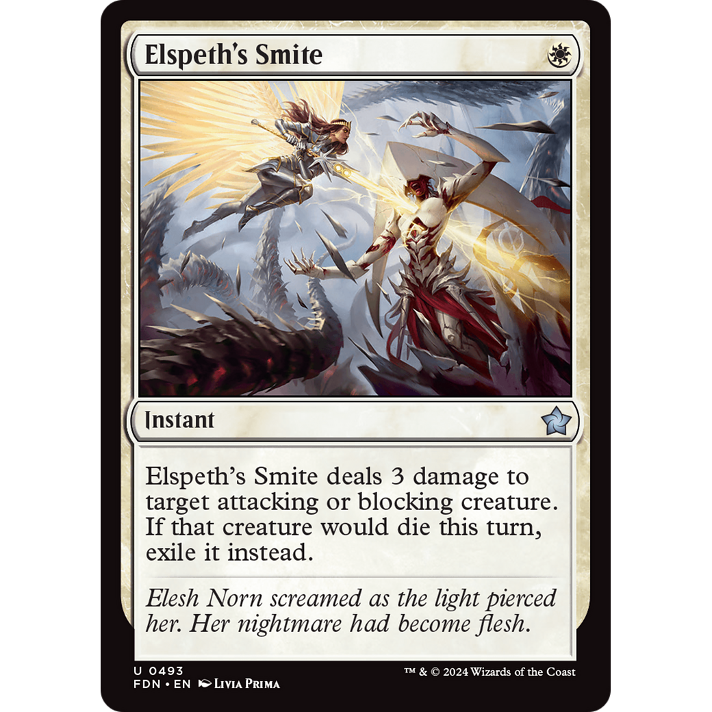 Elspeth's Smite (FDN-493) - Foundations