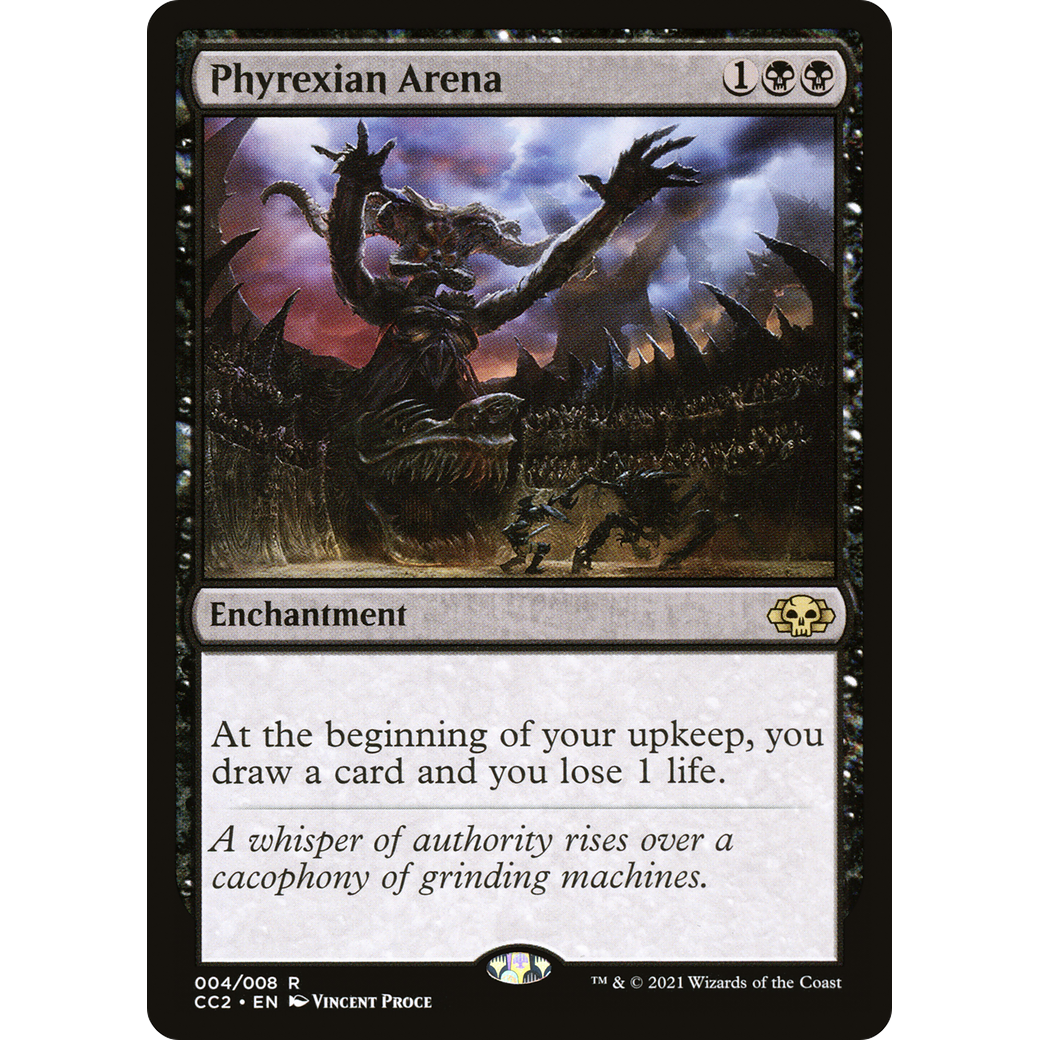 Phyrexian Arena (CC2-004) - Commander Collection: Black