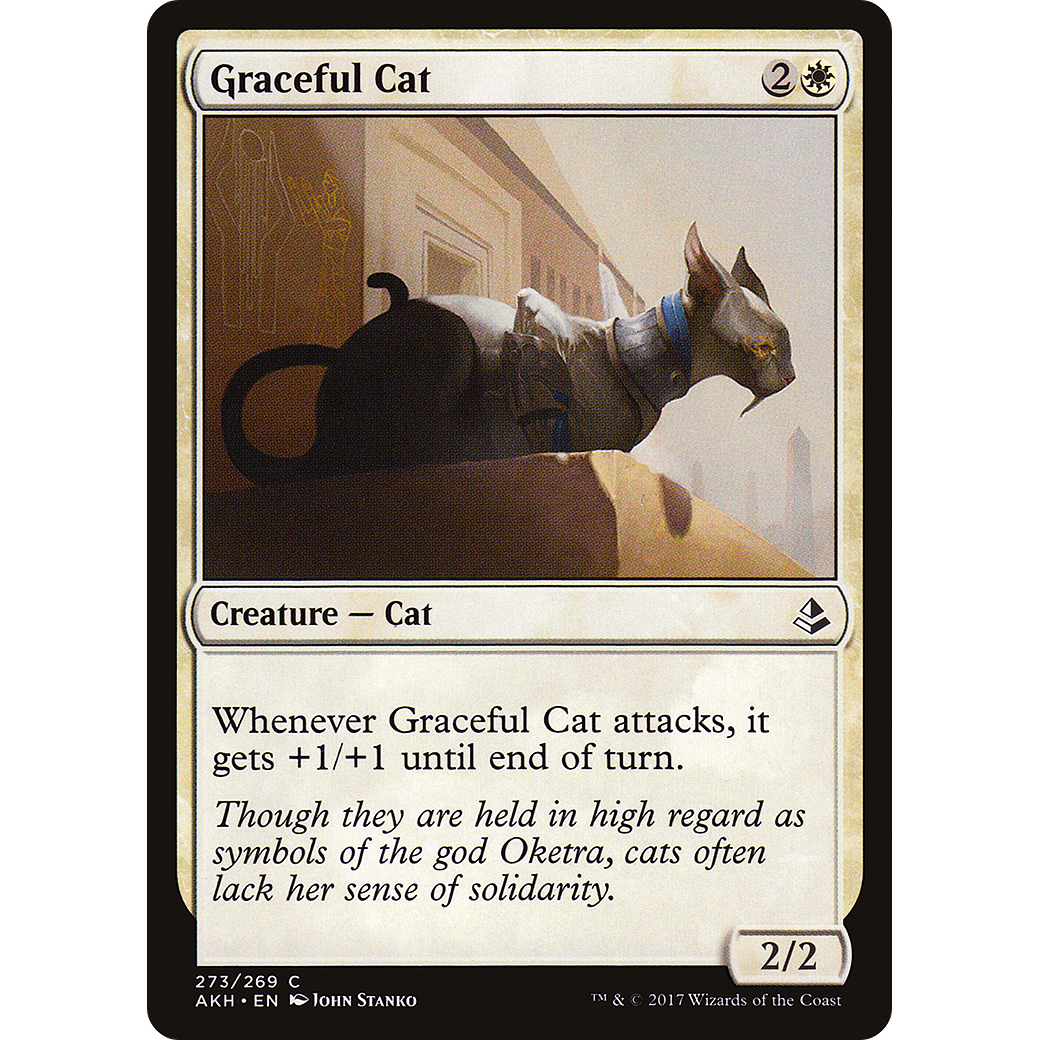 Graceful Cat (AKH-273) - Amonkhet