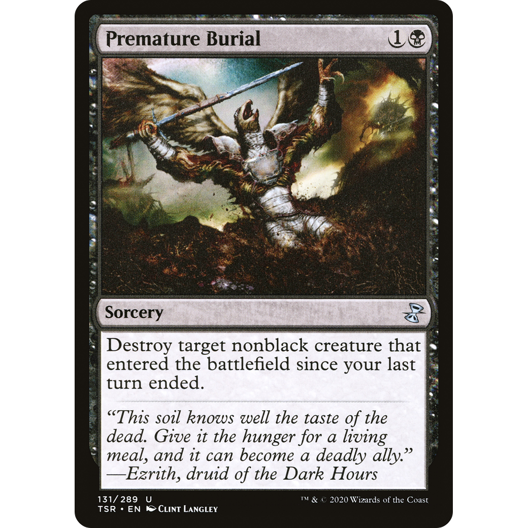 Premature Burial (TSR-131) - Time Spiral Remastered Foil