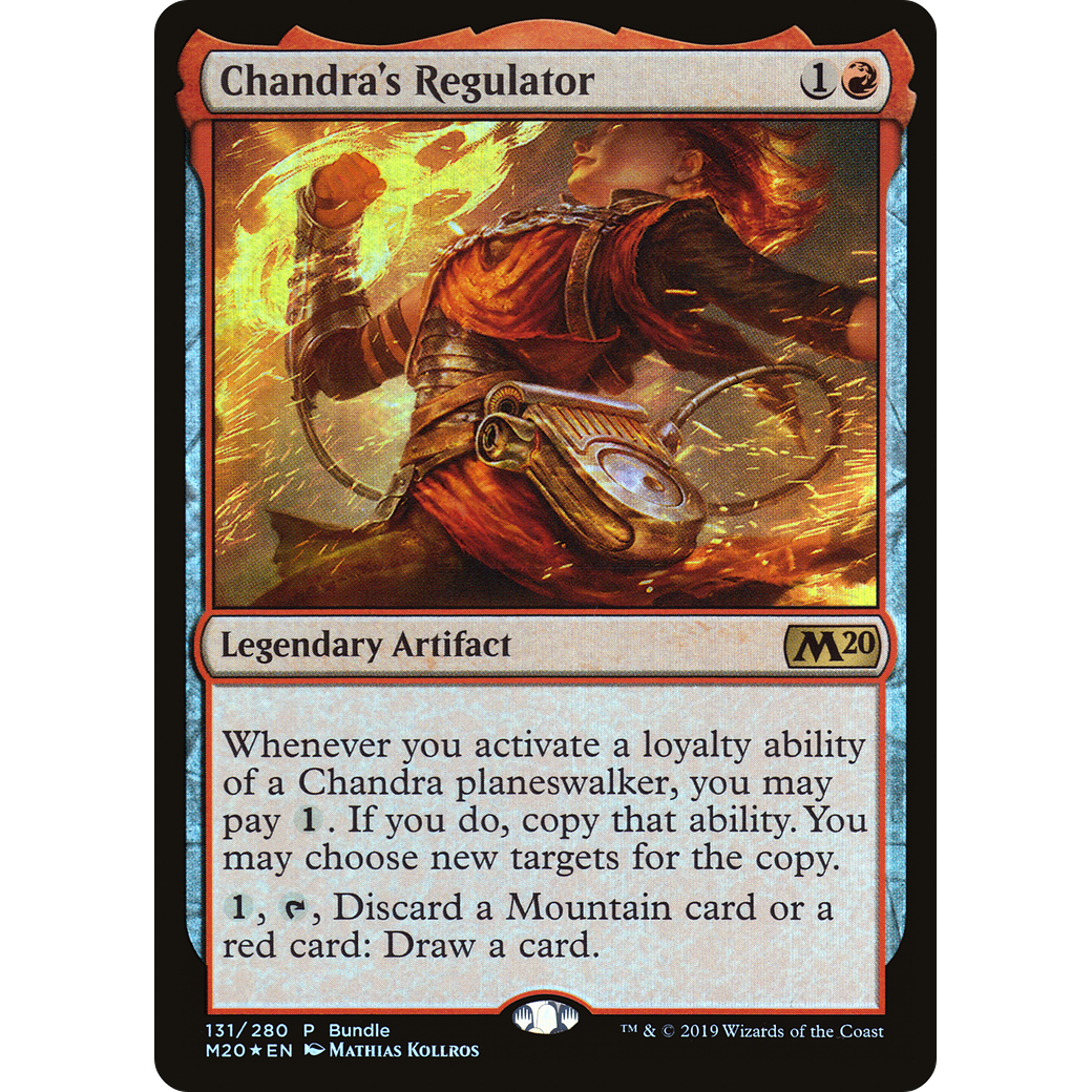Chandra's Regulator (M20 Bundle) (UMP-131) - Core Set 2020 Promos Foil