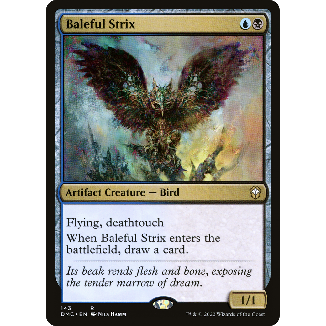 Baleful Strix (DMC-143) - Dominaria United Commander