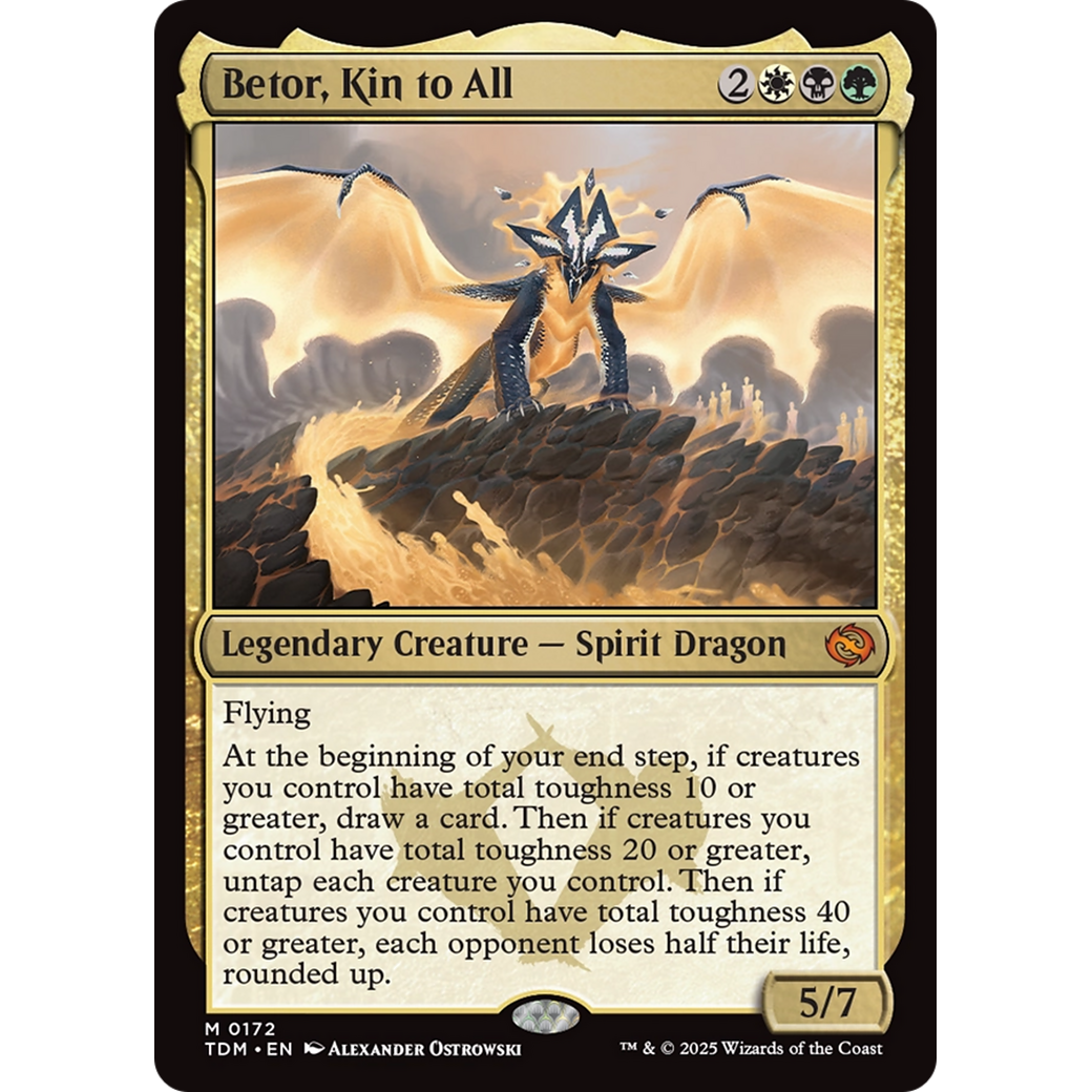 Betor, Kin to All (TDM-172) - Tarkir: Dragonstorm