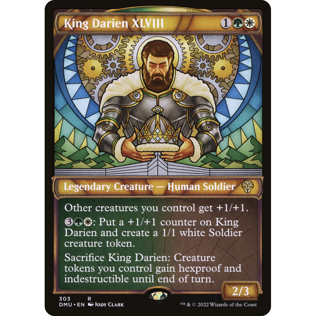 King Darien XLVIII (Showcase) (DMU-303) - Dominaria United: (Showcase)