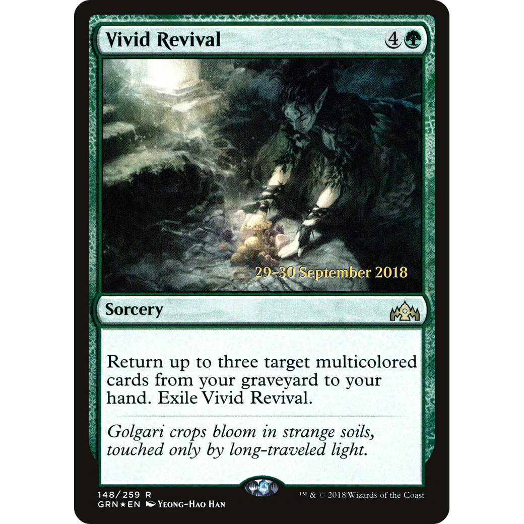 Vivid Revival (PRE-148) - Guilds of Ravnica Promos Foil