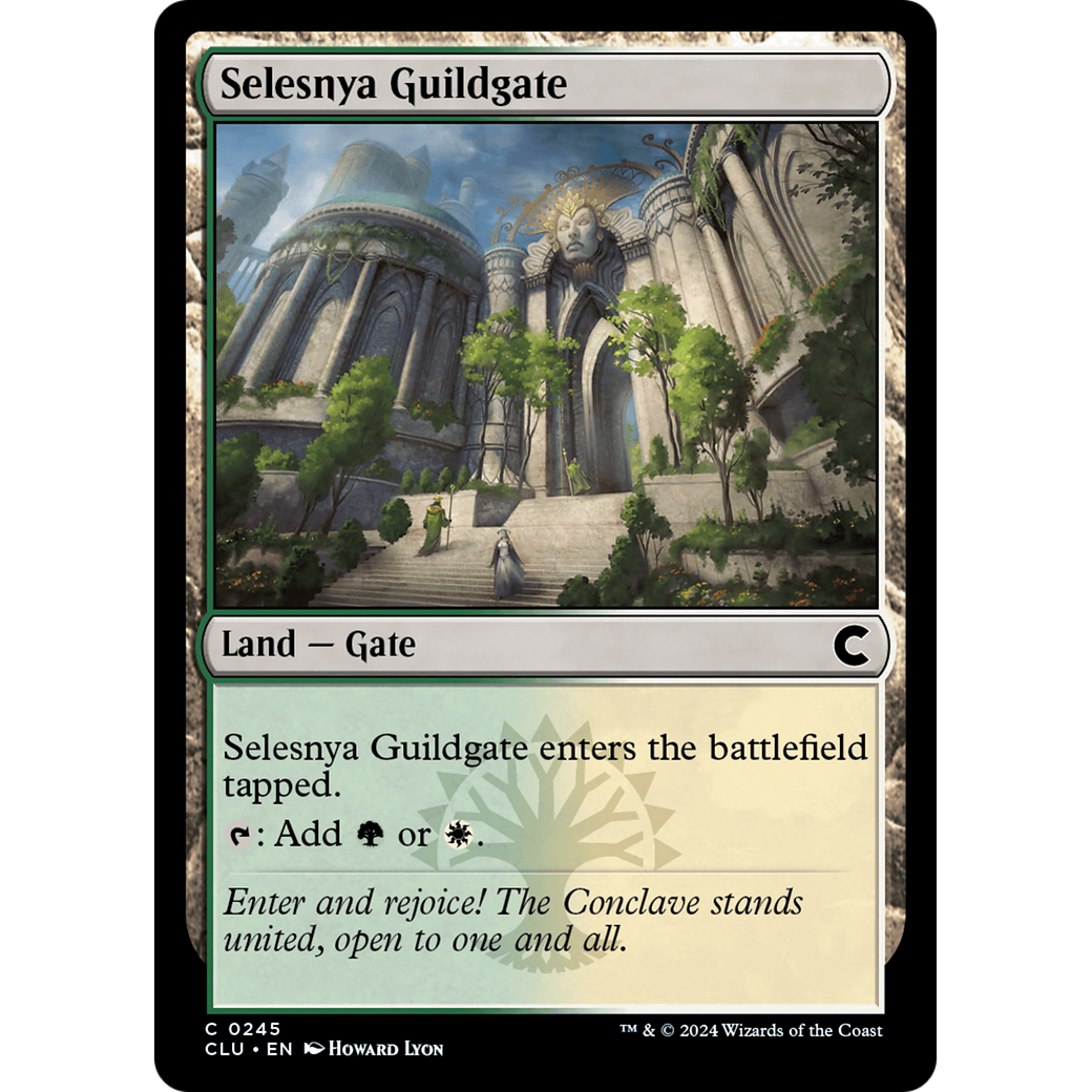 Selesnya Guildgate (CLU-245) - Ravnica: Clue Edition