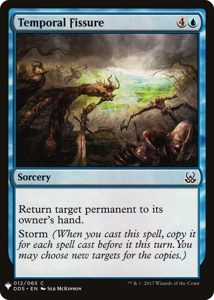 Temporal Fissure (LIST-012) - The List