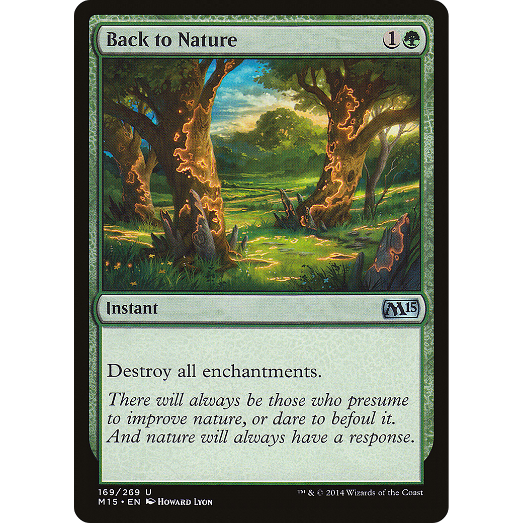 Back to Nature (M15-169) - Magic 2015