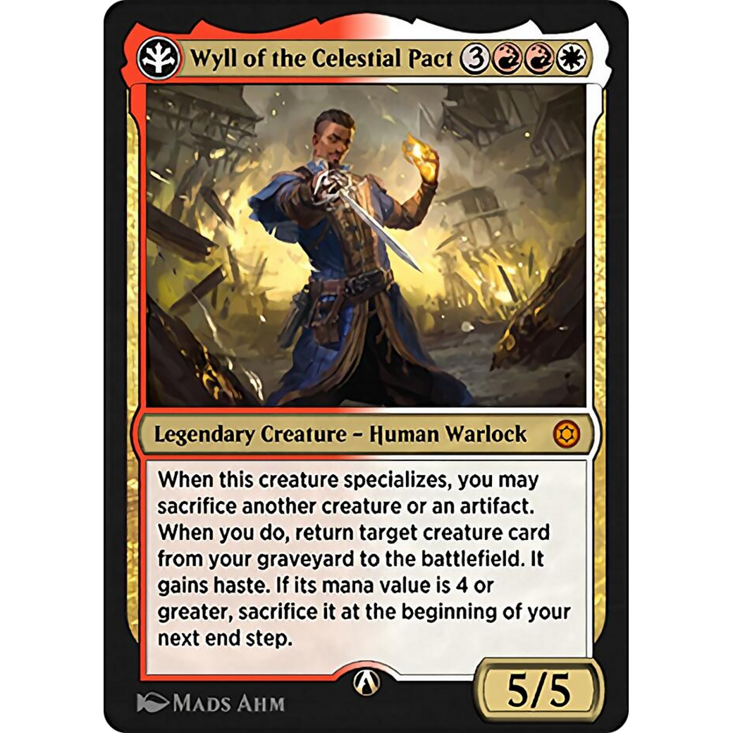 Wyll of the Celestial Pact (HBG-15W) - Alchemy Horizons: Baldur's Gate