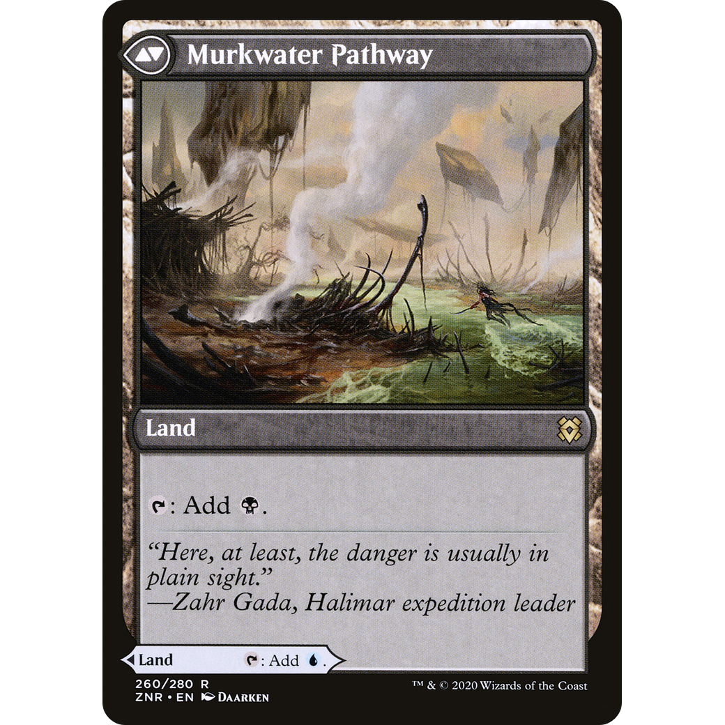 Clearwater Pathway (ZNR-260) - Zendikar Rising Foil