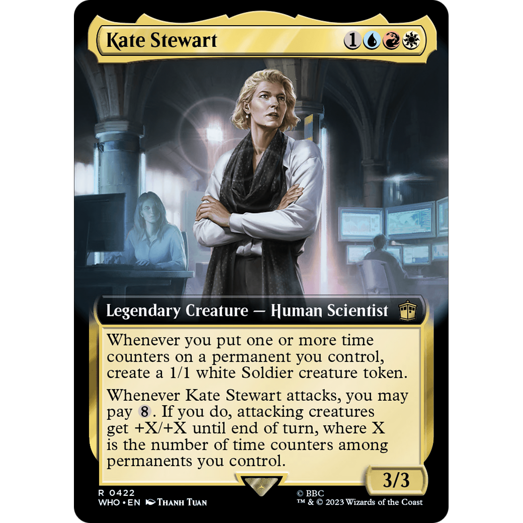 Kate Stewart (Extended Art) (WHO-422) - Doctor Who: (Extended Art)