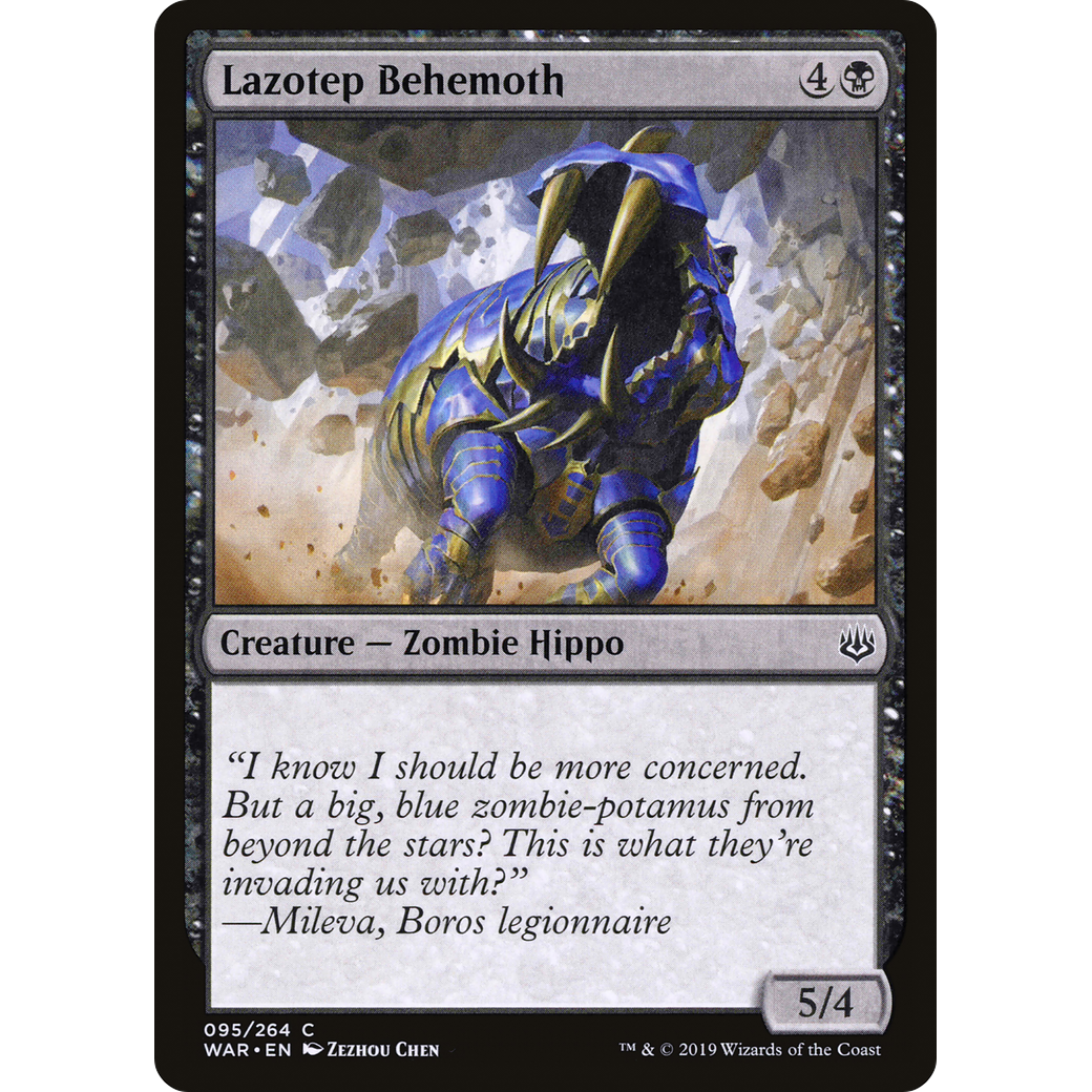 Lazotep Behemoth (WAR-095) - War of the Spark