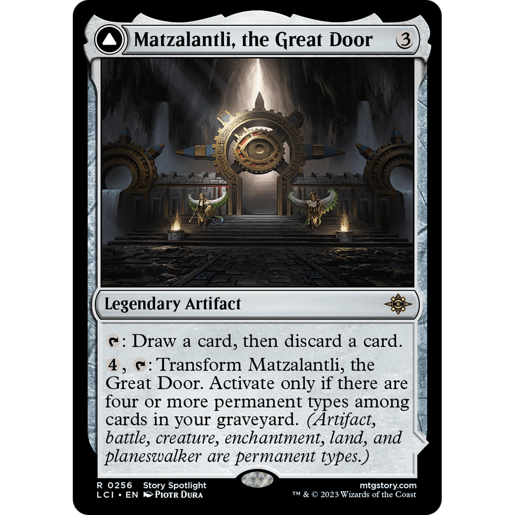 Matzalantli, the Great Door // The Core (LCI-256) - The Lost Caverns of Ixalan