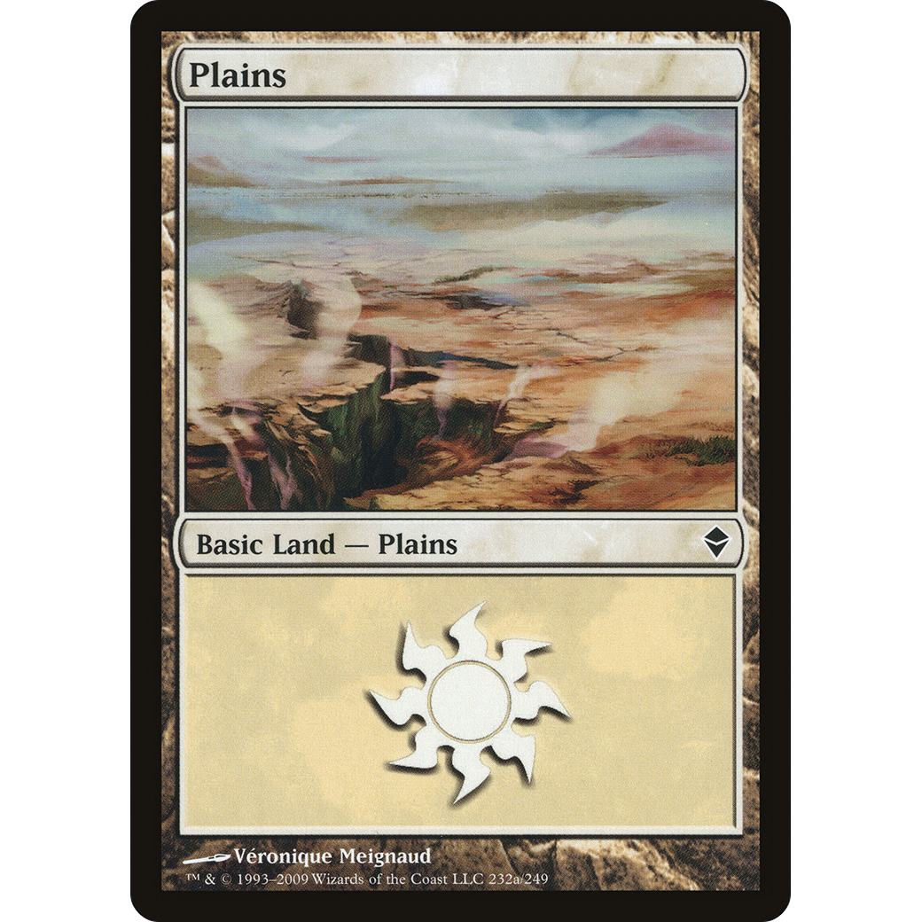 Plains (232a) (ZEN-232A) - Zendikar
