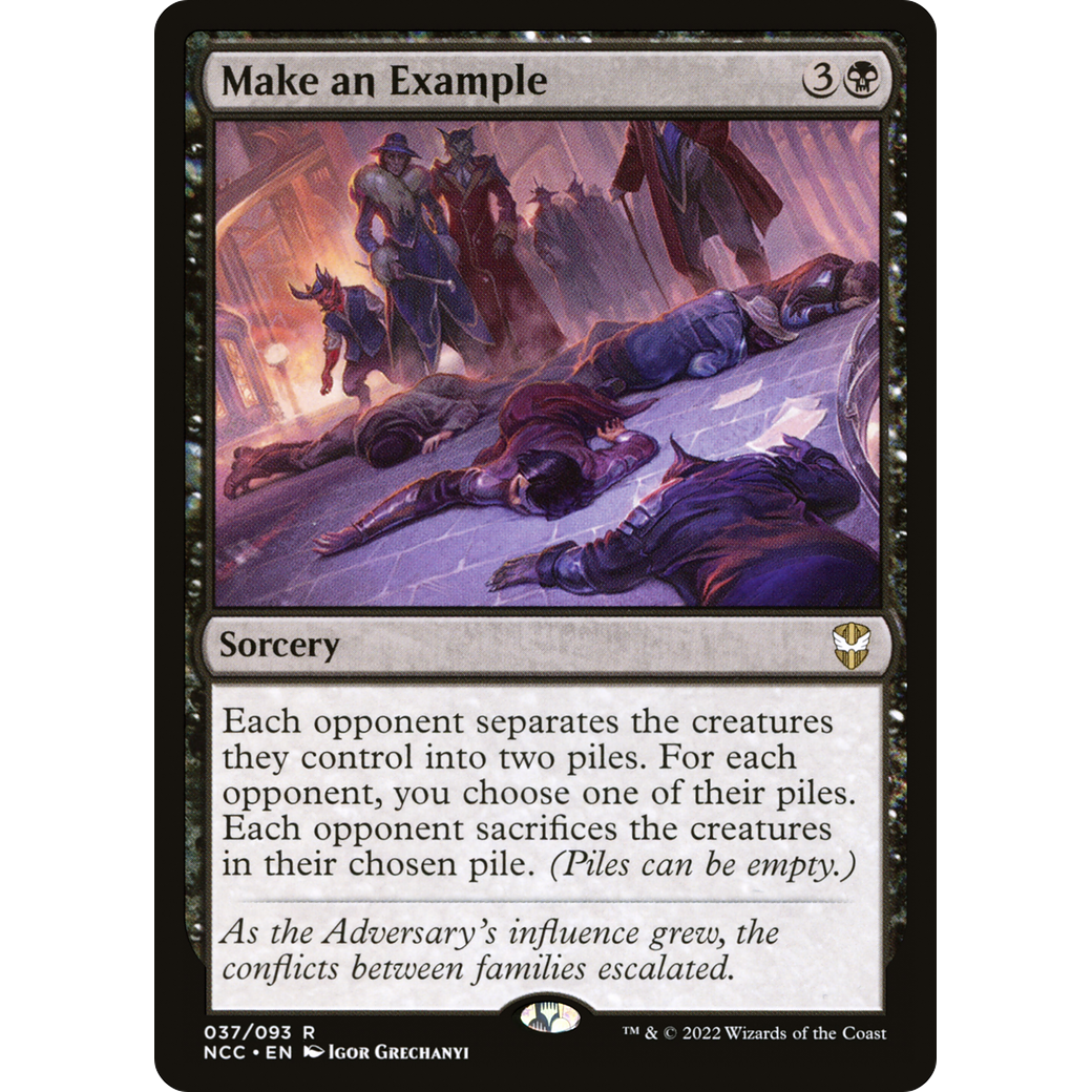 Make an Example (NCC-037) - New Capenna Commander