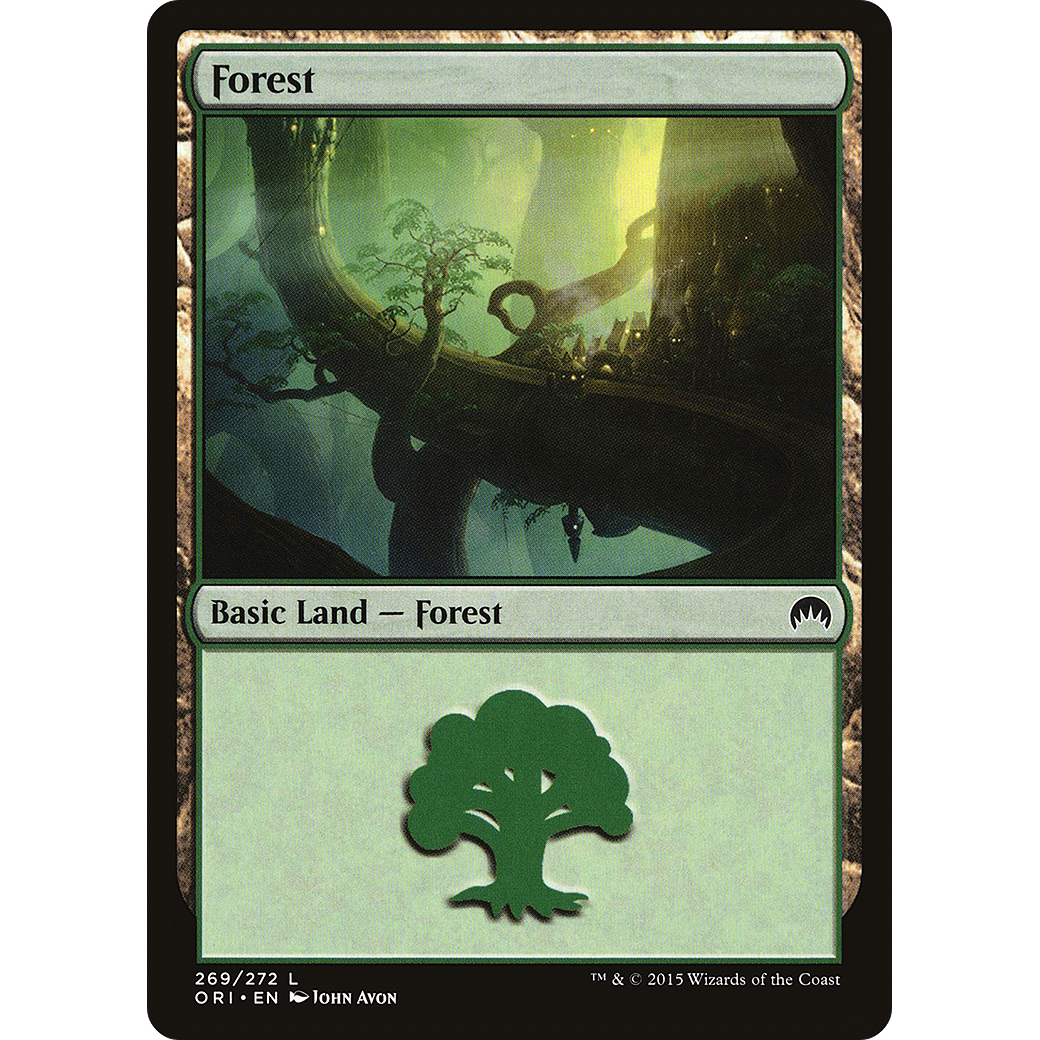 Forest (269) (ORI-269) - Magic Origins Foil