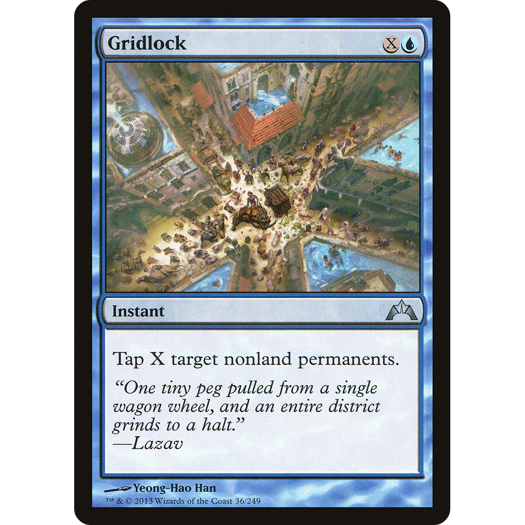Gridlock (GTC-036) - Gatecrash Foil