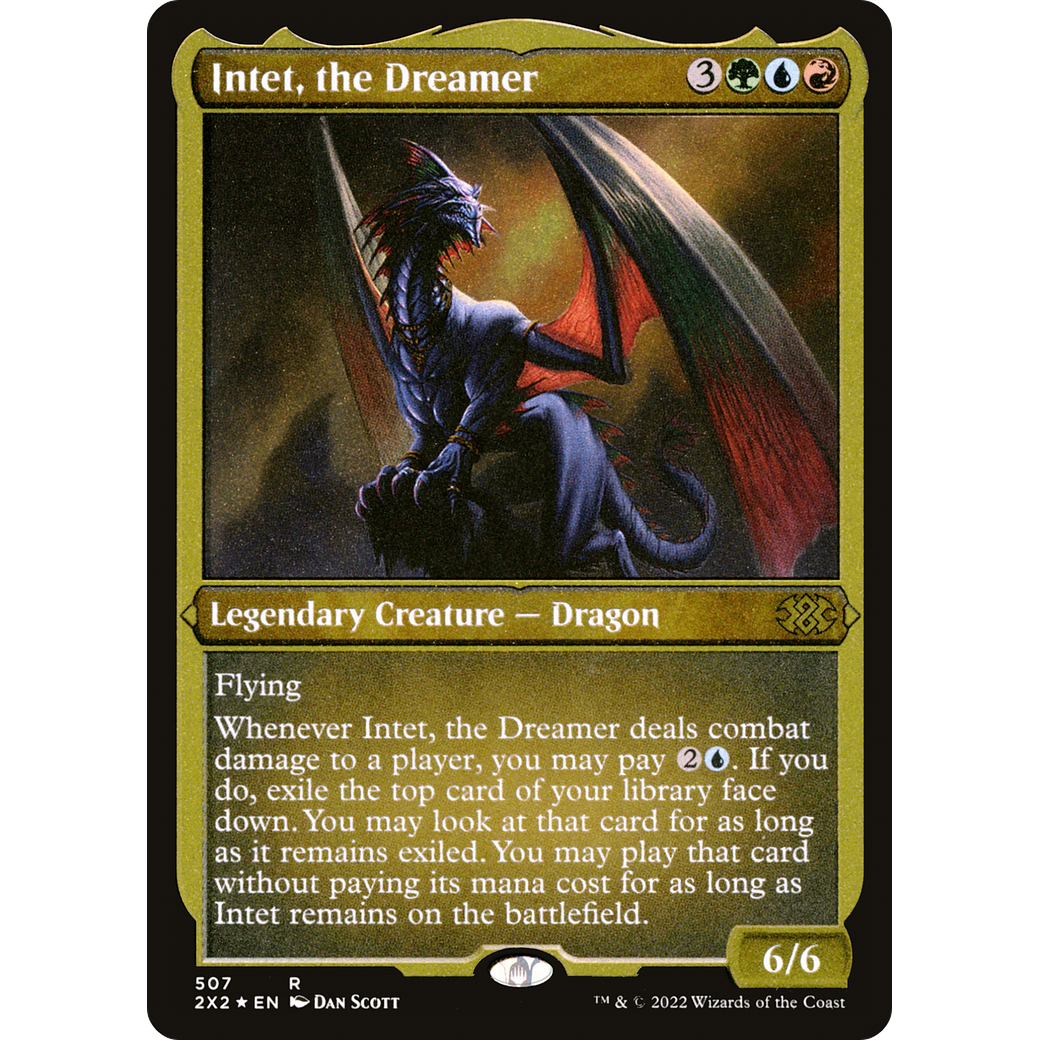 Intet, the Dreamer (Foil Etched) (2X2-507) - Double Masters 2022 Foil