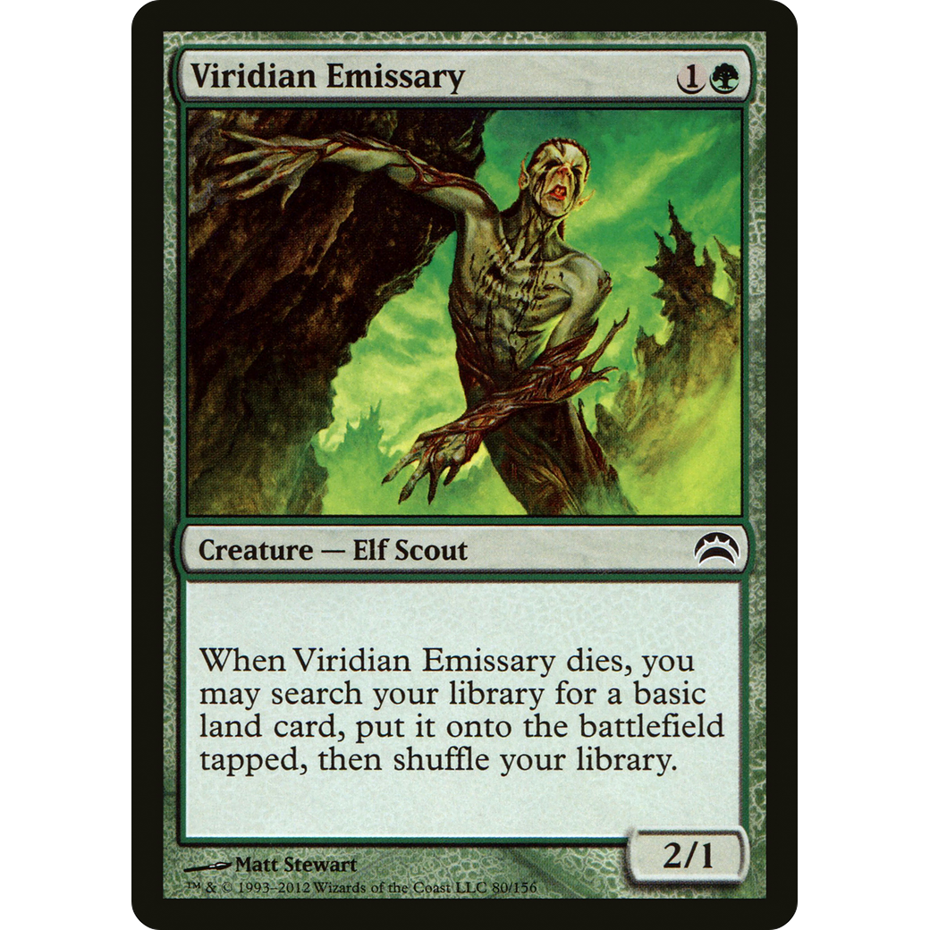 Viridian Emissary (PC2-080) - Planechase 2012