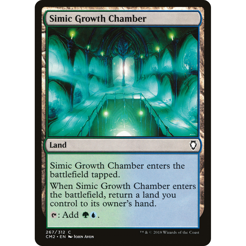 Simic Growth Chamber (CM2-267) - Commander Anthology Volume II