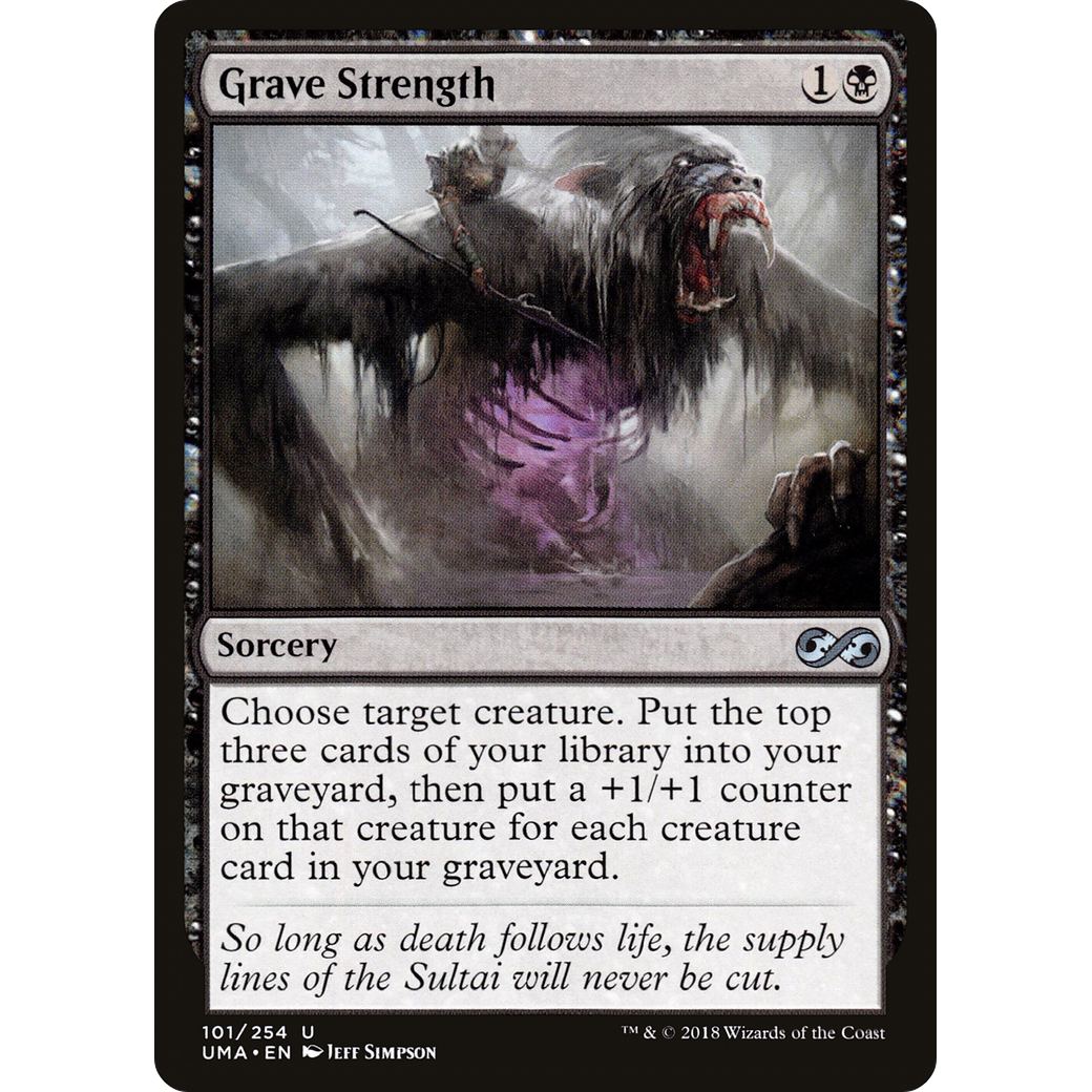 Grave Strength (UMA-101) - Ultimate Masters