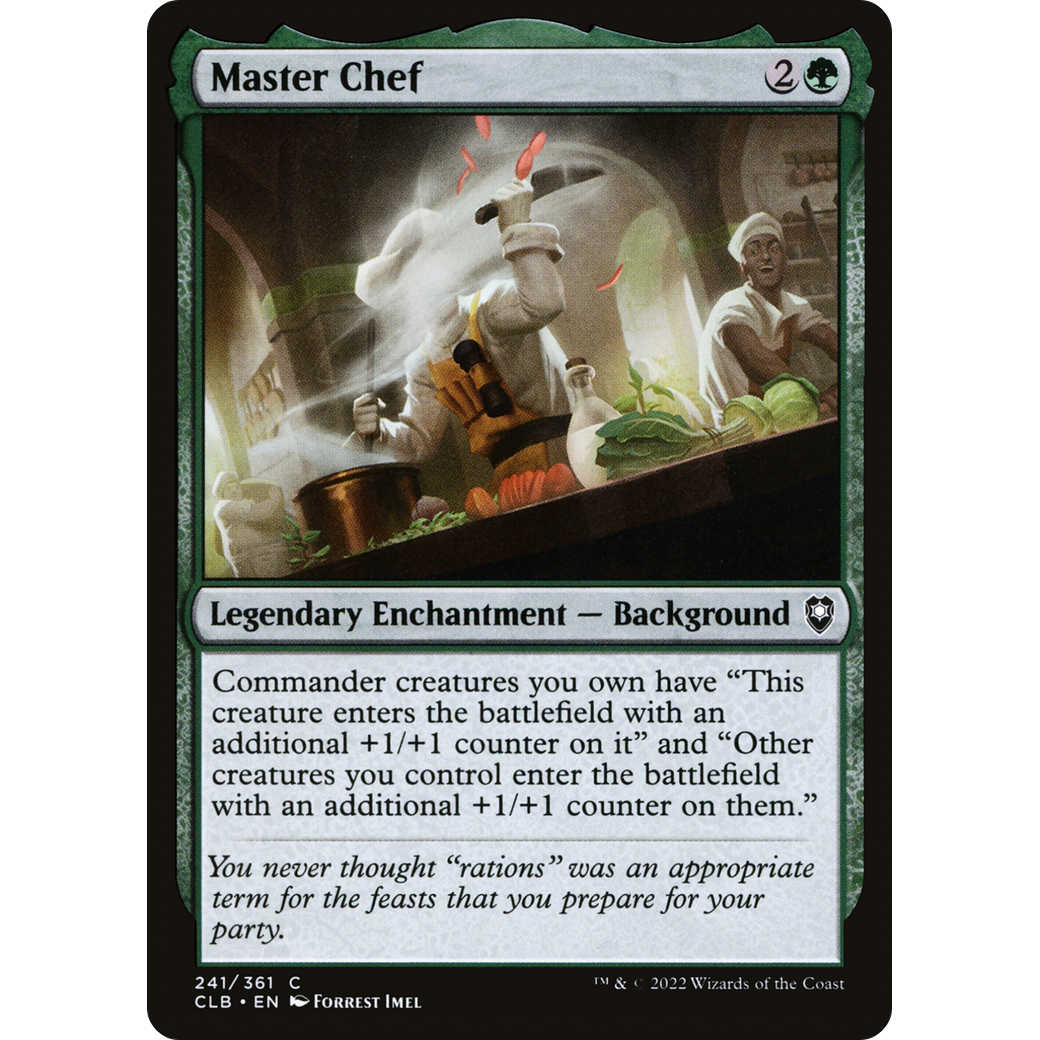Master Chef (CLB-241) - Commander Legends: Battle for Baldur's Gate