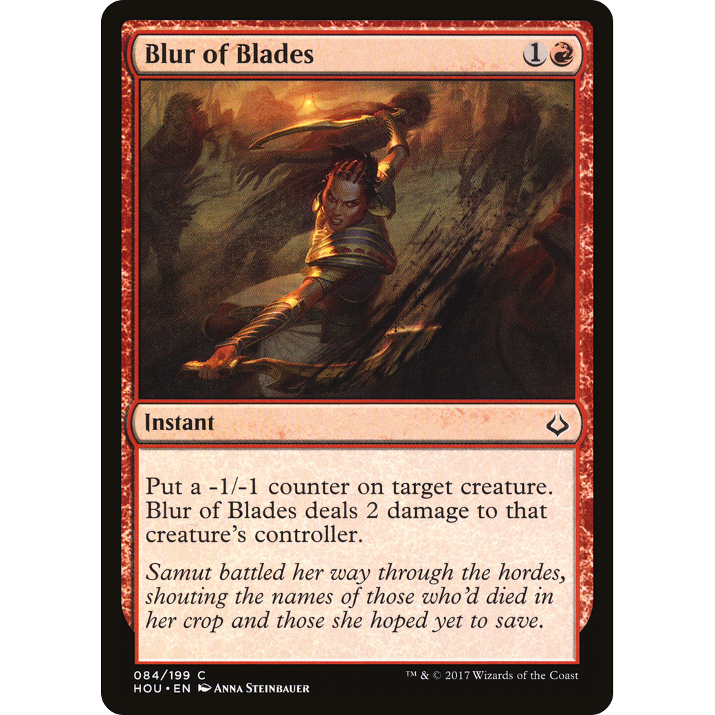Blur of Blades (HOU-084) - Hour of Devastation