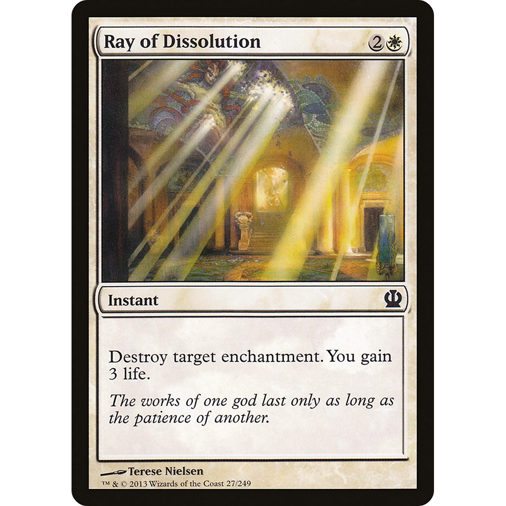 Ray of Dissolution (THS-027) - Theros