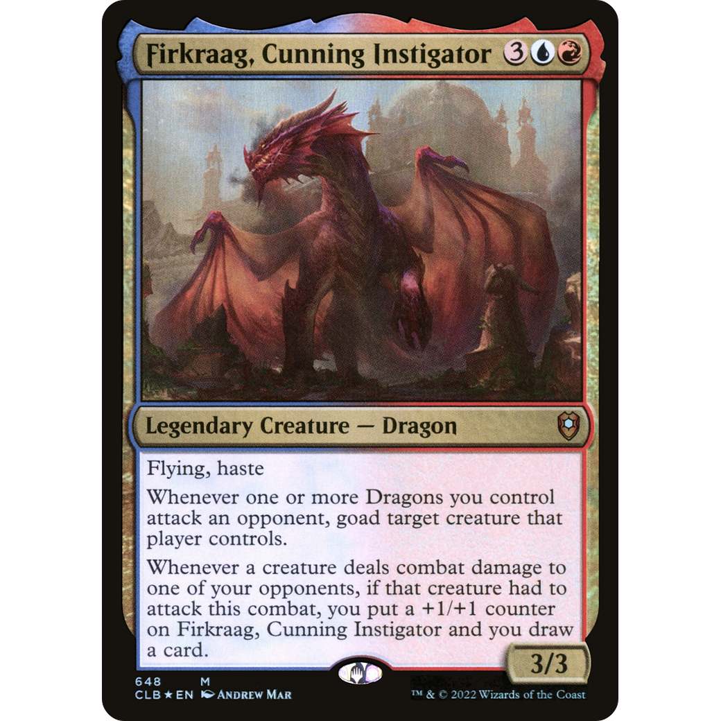 Firkraag, Cunning Instigator (CLB-648) - Commander Legends: Battle for Baldur's Gate Foil