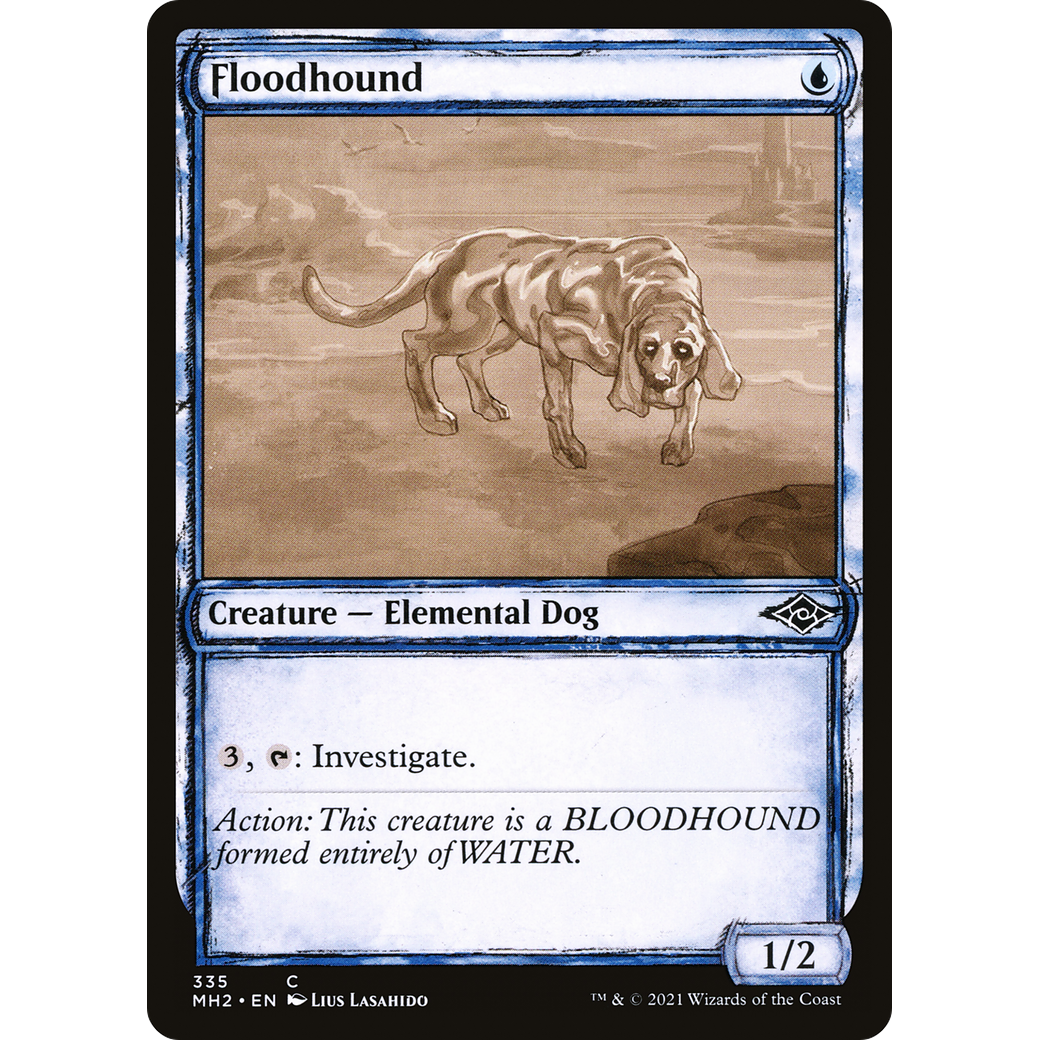 Floodhound (Showcase) (MH2-335) - Modern Horizons 2: (Showcase)