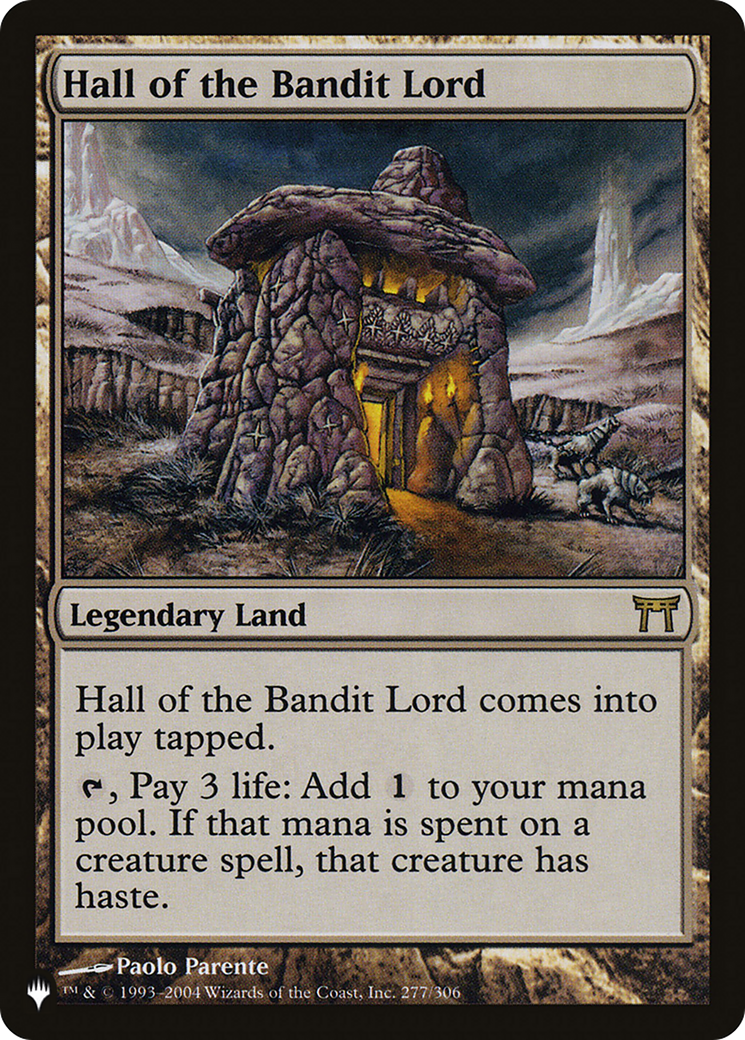 Hall of the Bandit Lord (LIST-277/306) - The List