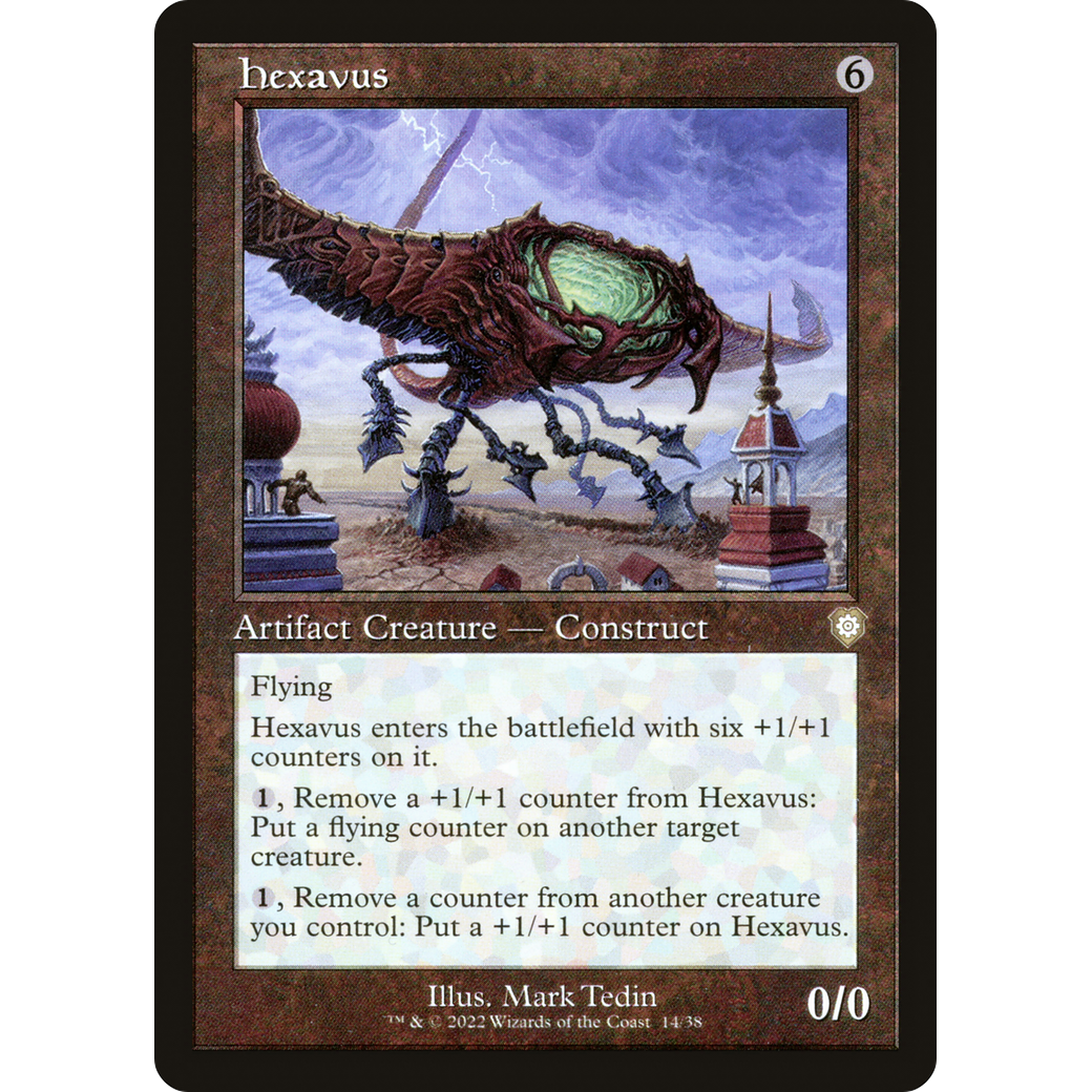 Hexavus (Retro Frame) (BRC-014) - The Brothers' War Commander