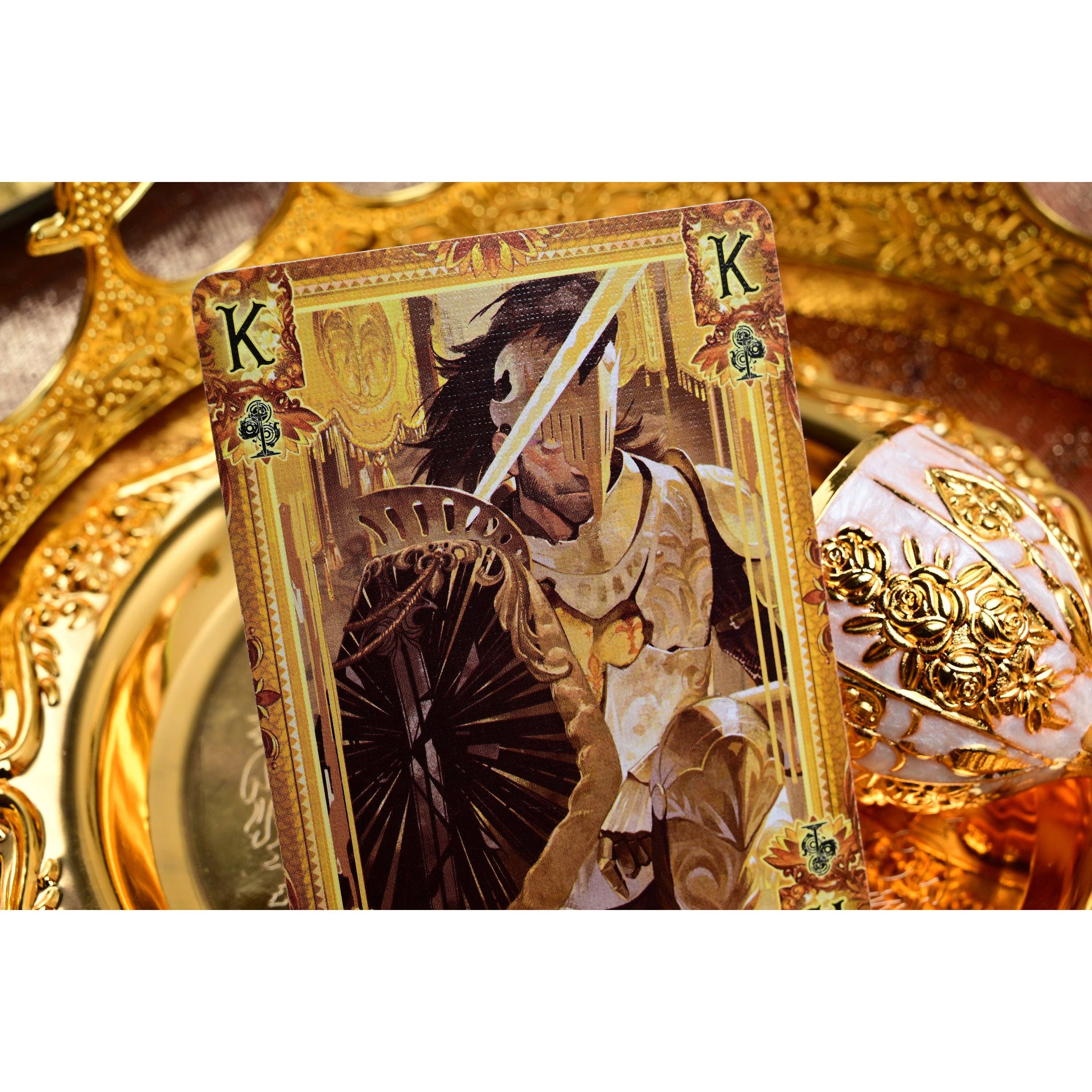 King Arthur Playing Cards V2: Excalibur: Golden Dawn (Standard)