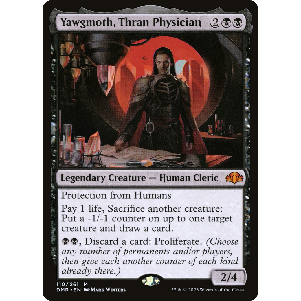 Yawgmoth, Thran Physician (DMR-110) - Dominaria Remastered Foil