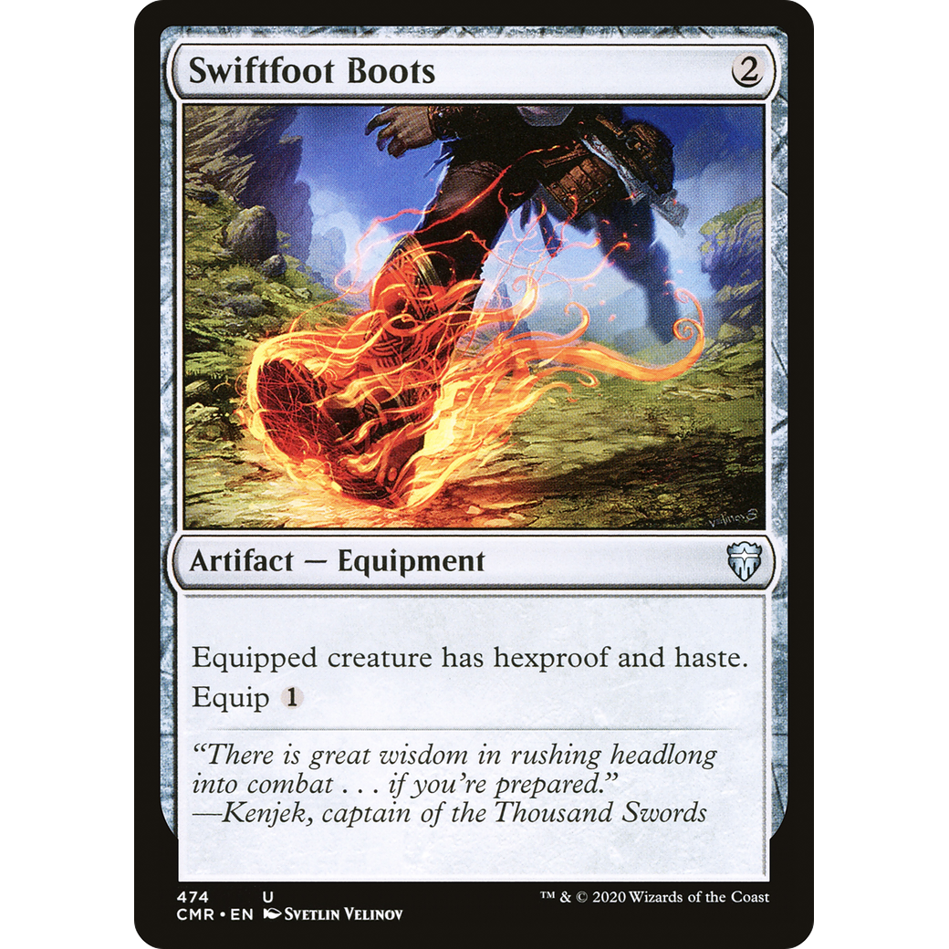 Swiftfoot Boots (CMR-474) - Commander Legends