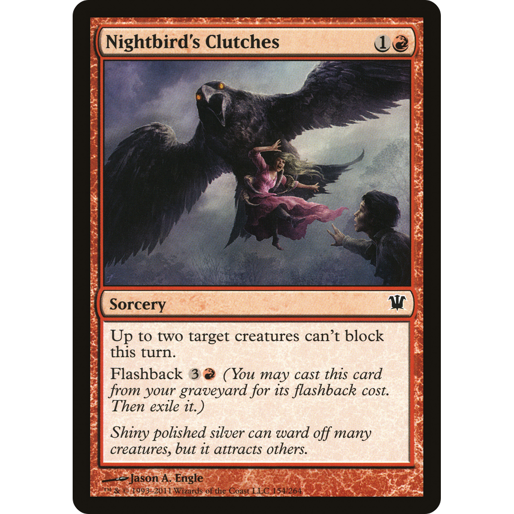Nightbird's Clutches (ISD-154) - Innistrad Foil