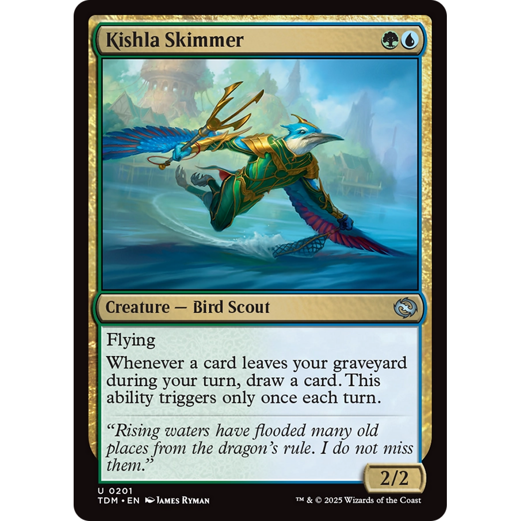 Kishla Skimmer (TDM-201) - Tarkir: Dragonstorm Foil