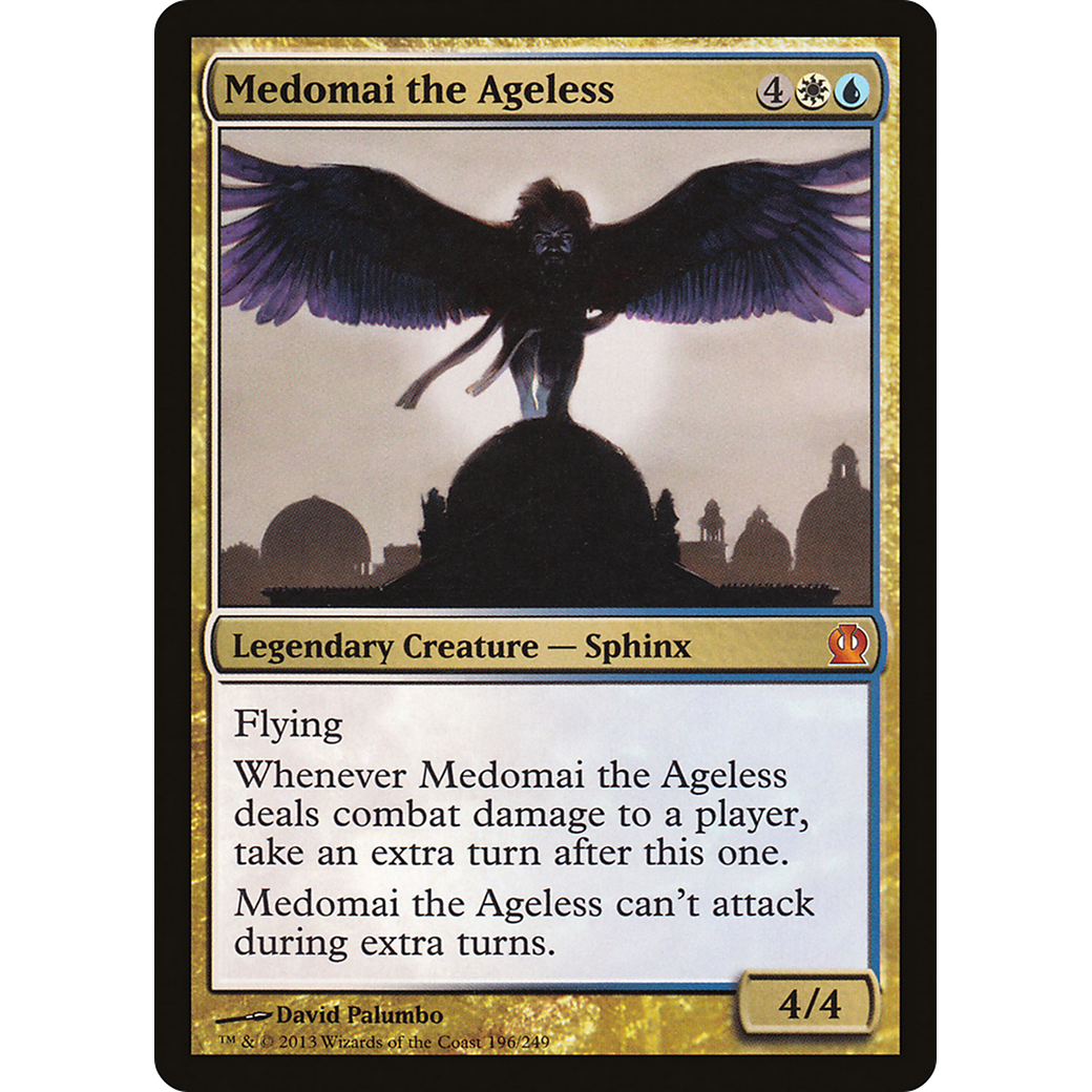 Medomai the Ageless (THS-196) - Theros Foil