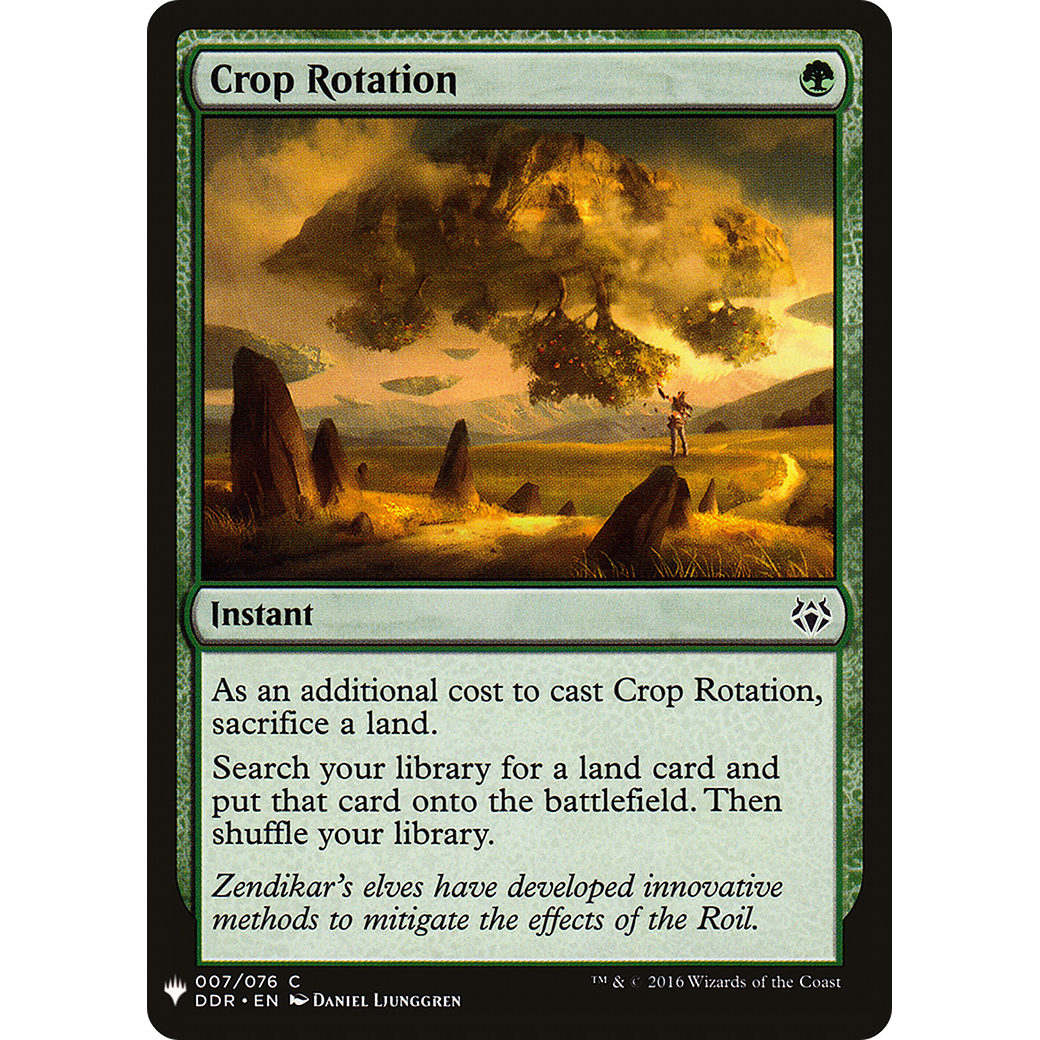 Crop Rotation (LIST-007) - The List