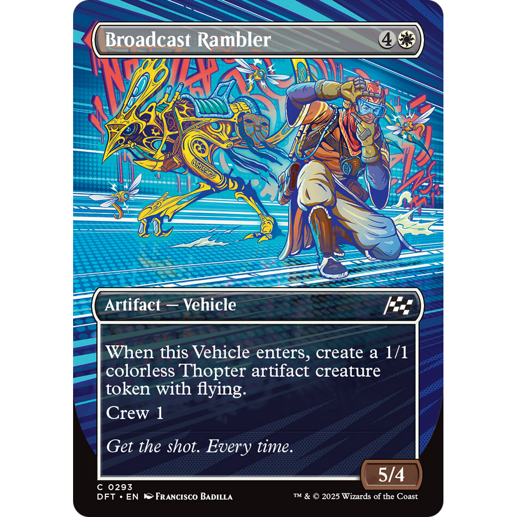 Broadcast Rambler (DFT-293) - Aetherdrift (Borderless)