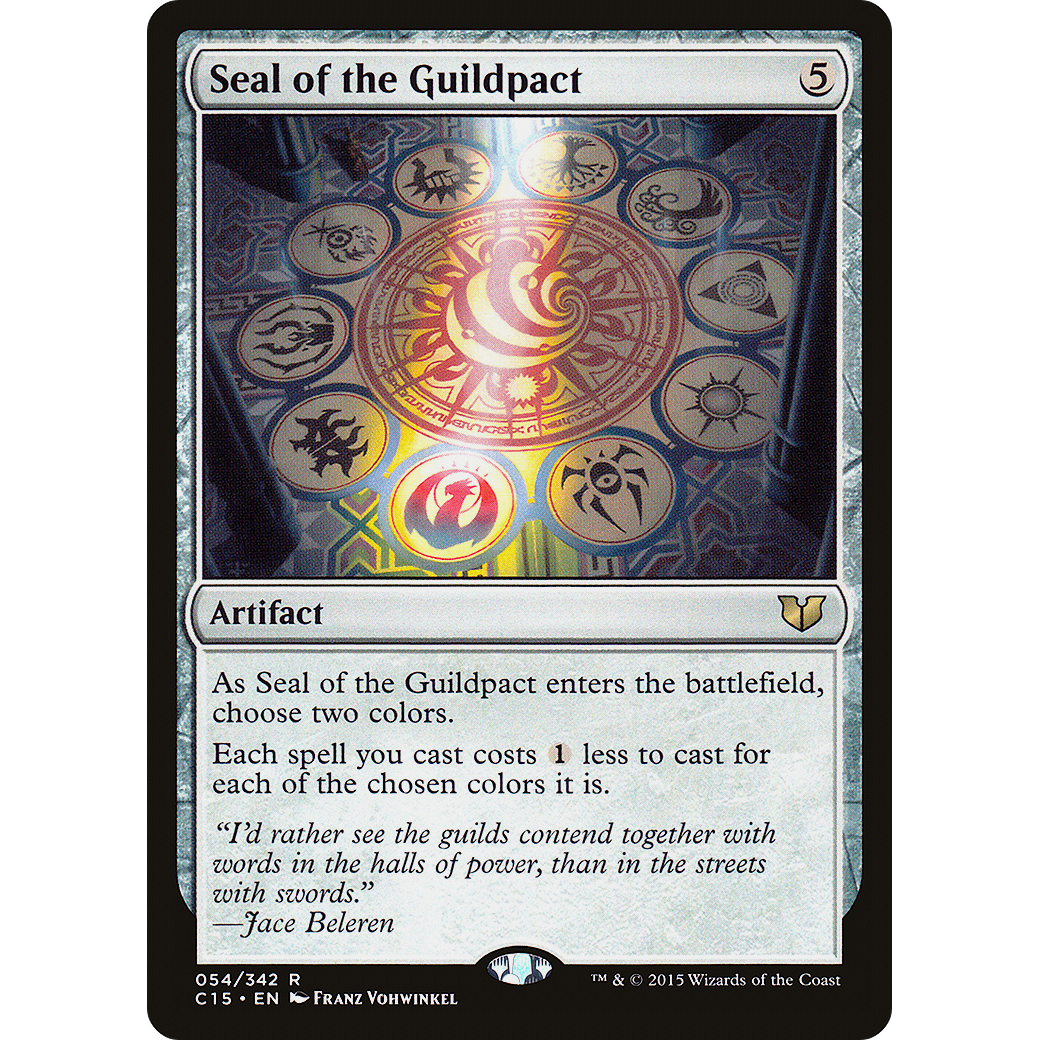 Seal of the Guildpact (C15-054) - Commander 2015