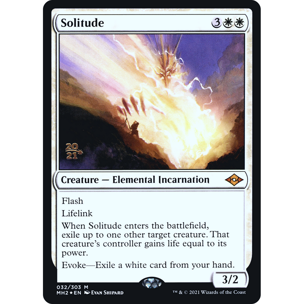 Solitude (PRE-032) - Modern Horizons 2 Promos Foil
