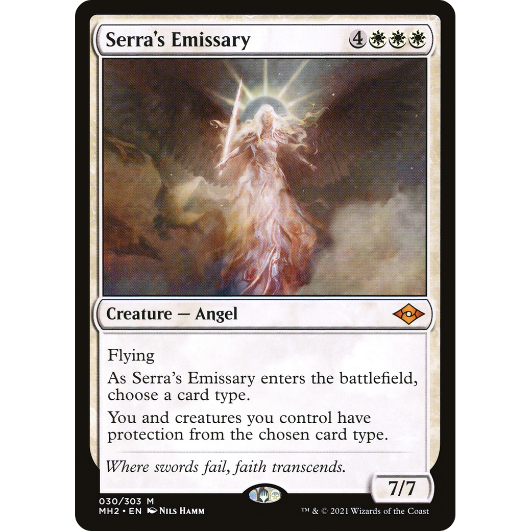 Serra's Emissary (MH2-030) - Modern Horizons 2 Foil